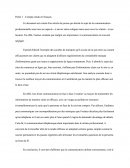 Devoir Anglais BTS AM Première Année (CNED): compte rendu en français: la communication professionnelle
