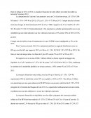 Rapport succinct d'analyse financiere