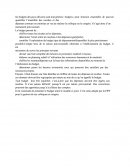 La gestion budgétaire
