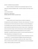 Introduction de l'étude de la satisfaction et la fidélisation des consommateurspar rapport aux services offerts par les entreprises de téléphonie mobile : une analyse comparative entre Orange, Tigo et Expresso