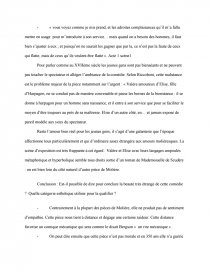 Lavare moliere analyse critique