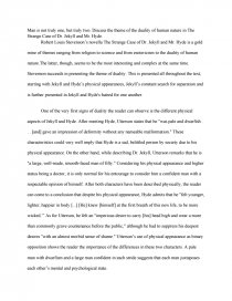 jekyll and hyde essay