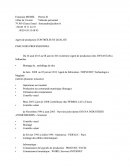 Cv (Curriculum Vitae) Agent De Production