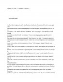 La Peste Lecture Analytique