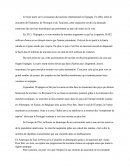 Tourisme international en Espagne