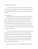 Methodologie Du Commentaire De Texte