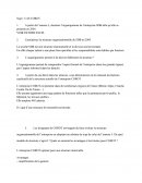 Management Devoir 1 cas corot