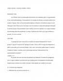 Analyse de l'excipit du conte Candide de Voltaire