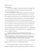 Introduction au Droit Du Travail