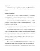 Etude De Cas: La MAS ( Maison d'Accueil Spécialisé )