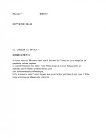 Rapport De Stage Bac Pro Sen Documents Gratuits Crazyxgamer13