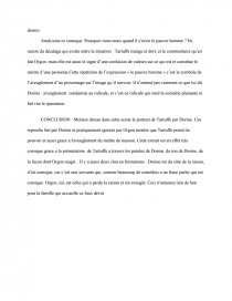 Exemple dissertation tartuffe image