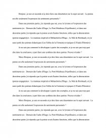 Dissertation poesie seconde