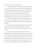 Dissertation : La Constitution Et Les Collectivités Territoriales