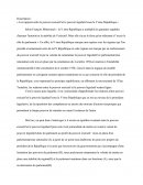 Relations entre l'exécutif et le législatif dans le cadre de la Cinquième République