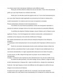 Droit International: Les relations dans l'ordre international