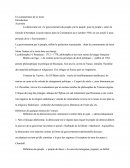 Correction Du Commentaire sur la démocratie de J-J Rousseau