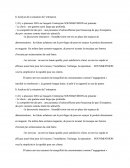 Analyse de la situation de l'entreprise SOUND&VISION