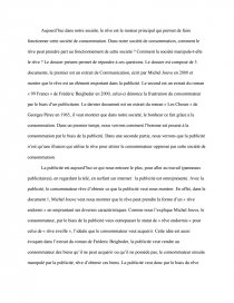 Dissertation bts sur le reve