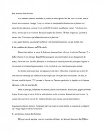 Sujets de dissertation bel ami