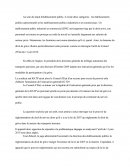 Commentaire D'arrêt Droit Administratif: les établissements publics administratifs et les établissements publics industriels et et commerciaux