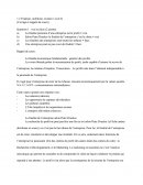Correction évaluation Management des entreprises BTS 1ère année