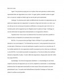 Devoir de vente