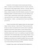 Début d'une dissertation