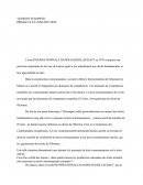 Commentaire Arrêt Handelgesellschaft 1970: dans quelle mesure les juridictions nationales des Etats membre sont soumises au droit communautaire européen ?