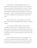 Candide Ayant Appris Que Pangloss Avait Survécu, écrit à Son Maitre Une Lettre où Il évoque Ses Diverses mésaventures Qui Le Pousse à Se méfier De L'optimisme.