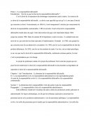 Responsabilité délictuelle