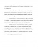 Les Relations économiques