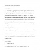 Lecture Analytique Paysage, De Charles Baudelaire