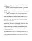 Sujet D'etude CdG, Une Vie D'engagements