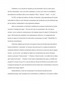Le Reve Dissertation