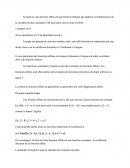 Le concept d'une fonction affine
