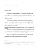 L'art Est-il Le résultat D'un Apprentissage ?