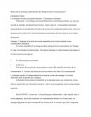 Quels Sont Les Principaux déterminants De L'Epargne Et De La Consommation ?