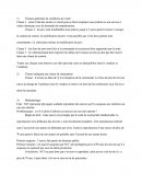 Clauses générales de conditions de vente