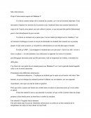 Projet d’intervention auprès de Madame P