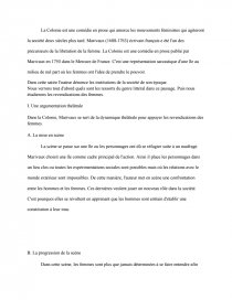 dissertation de marivaux la colonie dissertation de marivaux la colonie