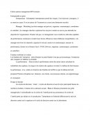 Fiche sur les auteurs en management - BTS tertiaire