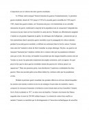 Composition Sur La Violence Des Guerres Mondiales