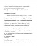 LE RECRUTEMENT