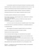 Paramètres de consommation