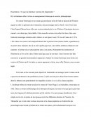 Dissertation : En quoi la littérature permet elle d'apprendre ?