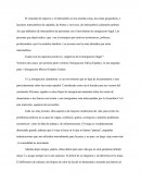 Espaces et échanges (document en espagnol): Quels sont les aspects positifs et négatifs de l'immigration clandestine?