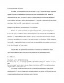 Questions de petites définitions