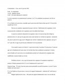 Commentaire d'arrêt: 6 Janvier 2001, Chambre Commerciale: est-ce que la fausseté de la signature d’acceptation empêche le porteur d’obtenir paiement de la LC sur le fondement de la provision ?