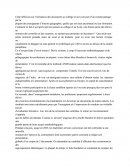 Utilisation de documents dans les écoles secondaires et secondaires